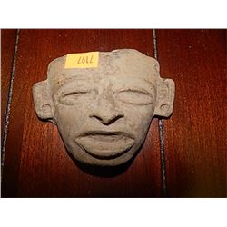 VINTAGE PERUVIAN CLAY FACE