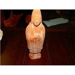 VINTAGE CLAY STATUE