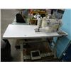 Image 1 : JUKI #DNU15415 Commercial Sewing Machine w/Table