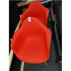 Red Plastic Chair