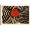 Image 1 : Alexander Calder, Zebra Tapestry, Maguey Fiber