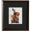 Image 1 : Arman, Violin 4, Marker Drawing on Print