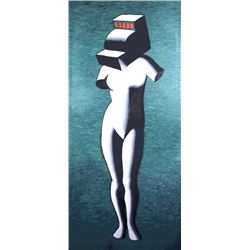 Mark Kostabi, Venus, Oil Painting