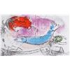 Image 1 : Marc Chagall, Le Poisson Bleu, Lithograph