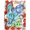 Image 1 : Marc Chagall, Pantomime from Derrier Le Mirroir 198, Lithograph