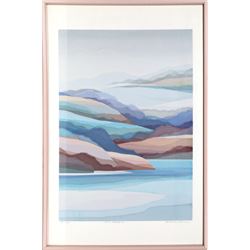 Kensuke Wakeshima, Misty Morning - B, Lithograph