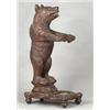 Image 1 : Late 19th Century/early 20th Century Black Forest stickstand in the form of a standing bear with...