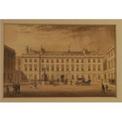 'St Bartholomew's Hospital', signed, verso inscribed, 9.5cm x 14.5cm - see illustration Est.: £50...