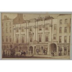 'Shaftesbury House, Alldersgate Street', signed, verso inscribed with prose, 9.5cm x 14.5cm Est.:...