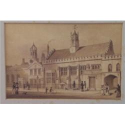 'Gray's Inn Hall', signed, 10cm x 15cm Est.: £500 - £750...