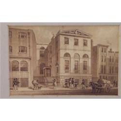 'Cordwainers' Hall, Distaff Lane', signed, 9.5cm x 14.5cm Est.: £500 - £750...