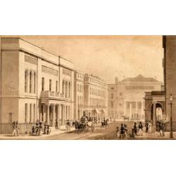 'United Service, The Military Clubhouse, Haymarket Theatre and part the Opera Colonnade, from Reg...