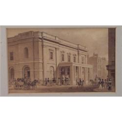 'Theatre Royal, Drury Lane', signed, verso inscribed Drury Lane Theatre, 9cm x 14.5cm Est.: £500...