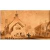 Image 2 : 'Town Hall, Llantwit Major, Glamorganshire', 8.75cm x 14cm and 'Ostermouth Castle, Glamorganshire...