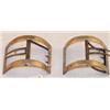 Image 1 : Pair of Georgian rectangular shoe buckles with beaded borders Est.: £80 - £120...