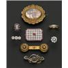 Image 1 : Gold ring set central diamond within a diamond set eight pointed star design surround, each point...