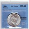 Image 1 : 50 cents 1941, CCCS MS-63; Narrow Date.