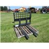 Image 1 : New Stout Full-Back Pallet Forks 48 in. w/ skid steer quick attach