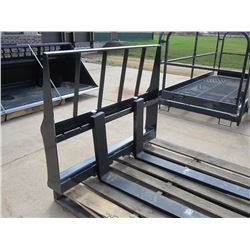 New Pallet Forks 48 in. w/ skid steer quick attach