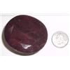 Image 3 : 191.75 *EXTREMELY HUGE* CARAT RED RUBY GEMSTONE *BEAUTIFUL OVAL CUT & FACETED* GEM!! GEMSTONE CAME O