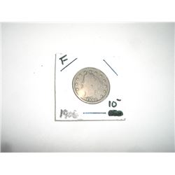 1906 Liberty "V" Nickel RFD Book Value $10+ *Nice Early FINE Grade Nickel*