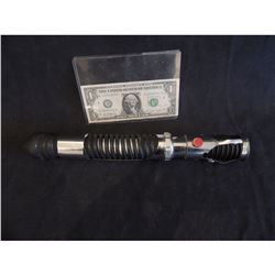 STAR WARS THE PHANTOM MENACE QUI-GON JINN PROTOTYPE LIGHTSABER FROM ORIGINAL PRODUCTION