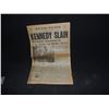 Image 1 : KENNEDY JOHN F. ASSASSINATION ON COVER NEWSPAPER DATE NOVEMBER 22ND 1963