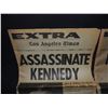 Image 2 : KENNEDY JOHN F. ASSASSINATION ON COVER 2 VERSIONS OF LA TIMES NEWSPAPER DATED NOVEMBER 22ND 1963