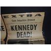 Image 3 : KENNEDY JOHN F. ASSASSINATION ON COVER 2 VERSIONS OF LA TIMES NEWSPAPER DATED NOVEMBER 22ND 1963