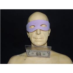 BATMAN RETURN TO THE BATCAVE SCREEN USED RIDDLER MASK