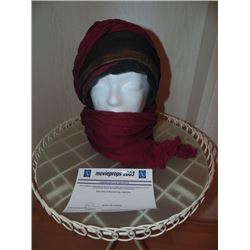 MUMMY THE SCREEN USED RED TURBAN