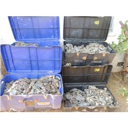 MAGNOLIA LOT OF 6 CASES OF UNPAINTED STUNT FROGS SCREEN USED THERE ARE LITERALLY THOUSANDS HERE!