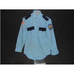 DUKES OF HAZZARD SCREEN USED SHERIFF SHIRT WITH PATCHES