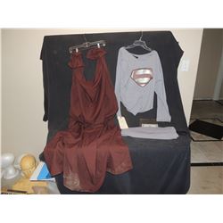 SUPERMAN HOLLYWOOD LAND TEST SUIT WITH PANTS & CAPE