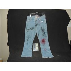 THE WALKING DEAD SCREEN USED HERO BLOODY WARDROBE 9