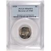 Image 1 : 1939 REVERSE OF 1940 JEFFERSON NICKEL, PCGS MS-65 FULL STEPS