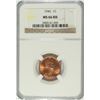 Image 1 : 1946 LINCOLN CENT, NGC MS-66 RED