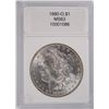 Image 1 : 1890-O MORGAN SILVER DOLLAR, CCGS MS-63