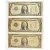 Image 1 : (3) 1928 $1 SILVER CERTIFICATE'S (FUNNY BACKS)