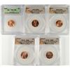Image 1 : (5) LINCOLN CENTS GRADED (79, 08, 08-D, 10, 10-D)