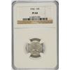 Image 1 : 1942 PROOF MERCURY DIME NGC PF-64
