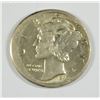 Image 1 : 1943-S MERCURY DIME (MAJOR MINT ERROR-BROADSTRIKE) CH BU