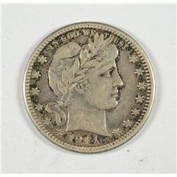 1914-S BARBER QUARTER F/VF