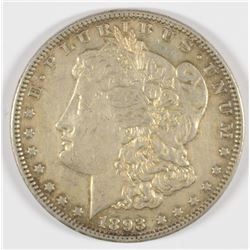 1893 MORGAN DOLLAR XF/AU