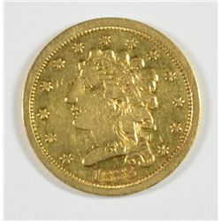 1838 $2.5 CLASSIC HEAD GOLD XF