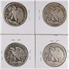 Image 2 : 4 WALKING LIBERTY HALF DOLLARS: 1919-S G, 1918-D G, 1918-S VG, 1917-S OBV. G