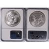 Image 2 : 2008 W NGC MS 69 & 2003 NGC MS 69 AMERICAN SILVER EAGLES
