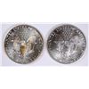 Image 2 : ( 2 ) UNC 1991 AMERICAN SILVER EAGLES