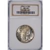 Image 1 : 1946-S WALKING LIBERTY HALF DOLLAR, NGC MS-64  BLAST WHITE