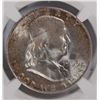 Image 2 : 1956 FRANKLIN HALF DOLLAR, NGC MS-65 FBL  GORGEOUS